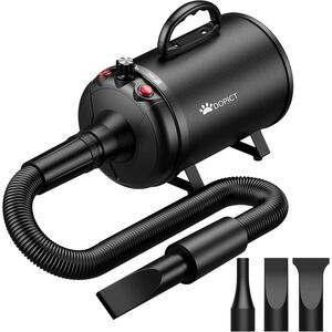 Pet Dryer, 5.2HP/3800W Pet Grooming Dryer with Adjustable Speed and Temperature